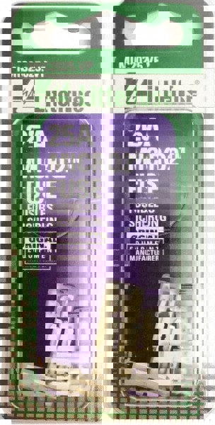 25 Amp, 32 VDC, Automotive Fuse